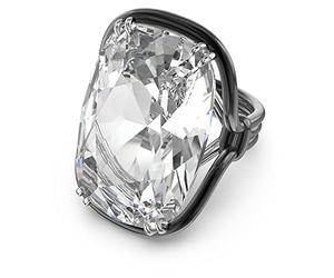 Swarovski Bague Harmonia, Cristal overSIZE_NAME, Blanc, Finition mix de métal