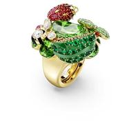 Swarovski Bague Idyllia Multicolore Plaqué Or