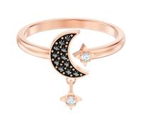 Swarovski - Bague Motif Lune - Femme - Accessoires - Rose - Taille: ONE Size