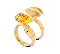 Bague Lucent, Fermoir magnétique, Jaune, Placage de ton or 50