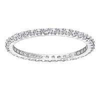 Swarovski Bague Vittore, blanc, métal rhodié