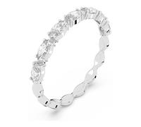 Swarovski Bague Vittore, taille marquise, blanche, métal rhodié, taille 58