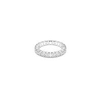 Bague Swarovski Classic Jewelry VITTORE-XL-CZWH-RHS - Bague Acier Sertie Femme Argent 55