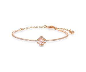 Swarovski - Bangle Clover Rose Gold Rose - Femme - Accessoires - Rose - Taille: ONE Size