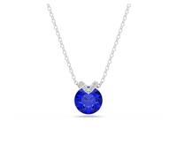 Swarovski Bella Collection Pendant, Round cut, Rhodium plated