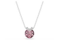 Swarovski Bella Collection Pendant, Round cut, Rhodium plated