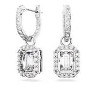 Swarovski - Boucles d`oreilles pendantes Una - Femme - Accessoires - Gris - Taille: ONE Size