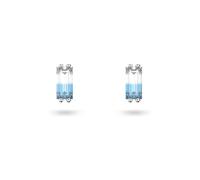 Swarovski - Boucles d`oreilles Stilla taille coussin - Femme - Accessoires - Bleu - Taille: ONE Size