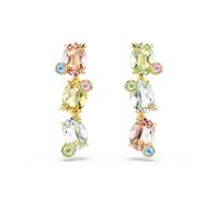Swarovski Boucles d'oreilles bleu clair / or / rosé / transparent, Taille One Size