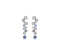 Swarovski Boucles d'oreilles 'Constella' bleu marine / bleu clair / argent, Taille One Size