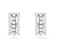 Swarovski Boucles d'oreilles créoles pour femme Blanc - Plaqué rhodium 5646726