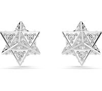 Swarovski Boucles d'oreilles Dextera Unisex Étoile Blanc, Argent Rhodié 5700322