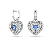 Swarovski - Boucles d'Oreilles Élégantes Hyperbola en Cristal - Femme - Accessoires - Gris - Taille: ONE Size