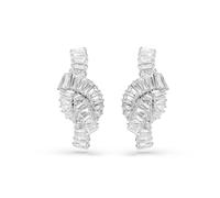 Swarovski - Boucles d'oreilles en Cristal Matrix - Femme - Accessoires - Gris - Taille: ONE Size