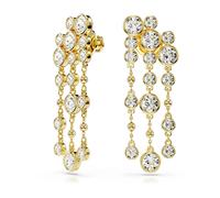 Swarovski - Boucles d'oreilles en or pour femmes - Femme - Accessoires - Jaune - Taille: ONE Size