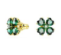 Swarovski - Boucles d'Oreilles Femme Trèfle à Quatre Feuilles Vert Idyllia 5666236 - Femme - Accessoires - Jaune - Taille: ONE Size