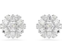 Swarovski Boucles d'oreilles Femme Unisexe Idyllia Flocon de neige Blanc Rhodié 5691483