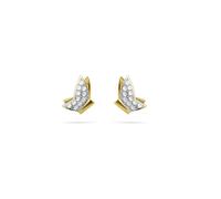 Swarovski Boucles d'oreilles 'Idyllia' or / argent / transparent, Taille One Size