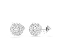 Swarovski Boucles d'oreilles 'Lucent' argent / blanc perle, Taille One Size