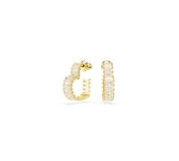 Swarovski Boucles d'oreilles 'Matrix' or / blanc perle, Taille One Size