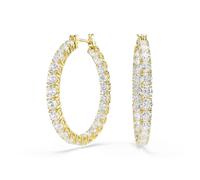 Swarovski Boucles d'oreilles 'MATRIX' or / transparent, Taille One Size