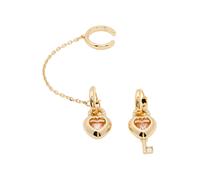 Swarovski Boucles d'oreilles or / rose, Taille One Size