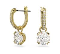 Swarovski Boucles d'oreilles or / transparent, Taille One Size