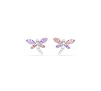 Clous d'oreilles Ariana Grande x Swarovski, Tailles variées, Libellule, Multicolores, Métal rhodié OS