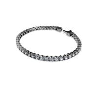 Bracelet Matrix Tennis, Taille ronde, Gris, Métal plaqué ruthénium L