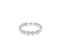 Swarovski Bracelet Tennis Ariana Grande x, Tailles variées, Cœur, Blanc, Métal rhodié