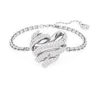 Swarovski - Bracelet Cœur Hyperbola - Femme - Accessoires - Gris - Taille: ONE Size