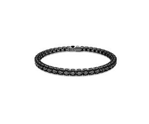 Swarovski - Bracelet de Tennis Matrix Unisexe Noir 5664154 - unisex - Accessoires - Noir - Taille: ONE Size