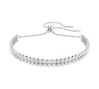 Swarovski - Bracelet de Tennis Unisexe Matrix Blanc Rhodié 5678252 - unisex - Accessoires - Gris - Taille: ONE Size