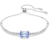 Swarovski Bracelet de tennis unisexe Matrix Mixed Cuts bleu rhodié 5693412