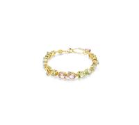 Swarovski Bracelet 'Gema' bleu clair / or / vert clair / rose, Taille One Size