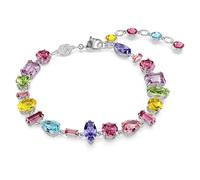 Swarovski Bracelet Gema, Tailles variées, Multicolore, Métal rhodié