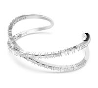 Swarovski Manchette Hyperbola, Infini, Blanc, Métal rhodié