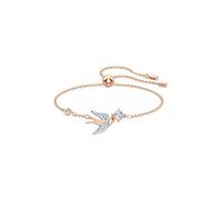 Swarovski - Bracelet Hyperbola Or Rose - Femme - Accessoires - Multicolore - Taille: ONE Size