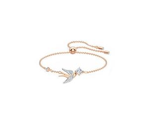Swarovski - Bracelet Hyperbola Or Rose - Femme - Accessoires - Multicolore - Taille: ONE Size