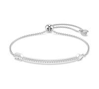 Swarovski Bracelet Idyllia — Flèche, Blanc, Métal rhodié — Tailles variées