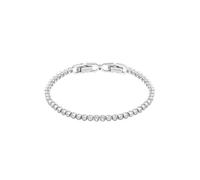 Swarovski Bracelet Tennis Emily, Taille ronde, Blanc, Métal rhodié