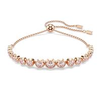 Swarovski Bracelet Imber - Tailles arrondies mixtes - Rose - Plaqué or rose