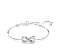 Swarovski Bracelet Hyperbola Infini Acier inoxydable rhodié Blanc Femme 5679664