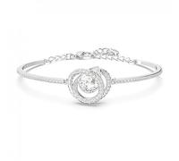 Bracelet-jonc Generation, Blanc, Métal rhodié OS