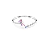 Swarovski Bracelet bleu clair, violet, rose ancienne, argent – Taille L