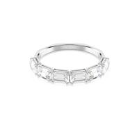 Swarovski Bracelet-jonc Millenia, Taille octogonale, Blanc, Métal rhodié