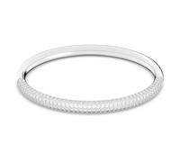 Swarovski Bracelet-jonc Stone Mini, blanc, métal rhodié