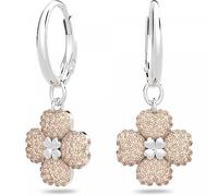 Swarovski Bracelet Latisha femme, fleur, cristaux et placage de ton or rosé, multicolore, taille M