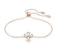 Swarovski Bracelet magique ange blanc rose plaqué or 5646740