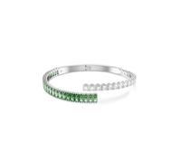 Swarovski Bracelet Matrix – Tailles mixtes, Vert, Métal rhodié